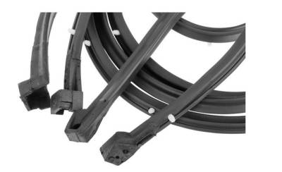 WEATHERSTRIP KIT - 7 PIECE - WITH OEM WINDOWFELTS - Image 4