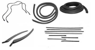 WEATHERSTRIP KIT - 5 PIECE - WITH OEM WINDOWFELTS