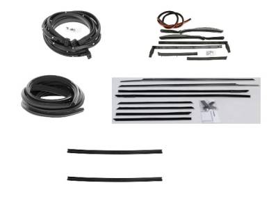 WEATHERSTRIP KIT - 5 PIECE - WITH OEM WINDOWFELTS
