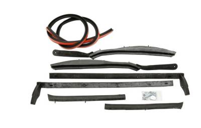 WEATHERSTRIP KIT - 7 PIECE - WITH REPLACEMENT WINDOWFELTS - Image 3
