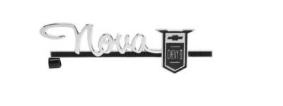 GLOVEBOX DOOR EMBLEM - NOVA CHEVY II
