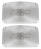 PARK LIGHT LENS WITHCHROME BOWTIE
