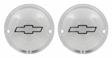 PARK LIGHT LENS WITHCHROME BOWTIE