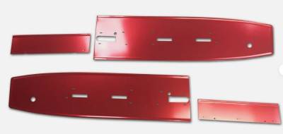 DOOR PANEL ALUMINUM - RED