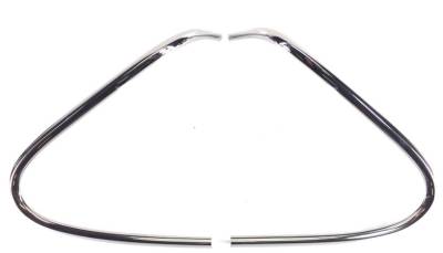 REAR S MOLDINGS - STAINLESS STEEL