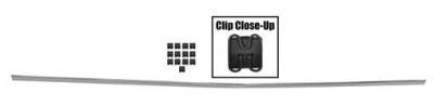 BED MOLDING - UPPER WITH CLIPS