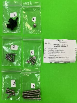 EXTERIOR TRIM SCREW KIT