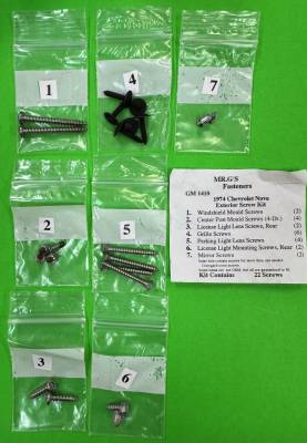 EXTERIOR TRIM SCREW KIT