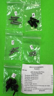 EXTERIOR TRIM SCREW KIT