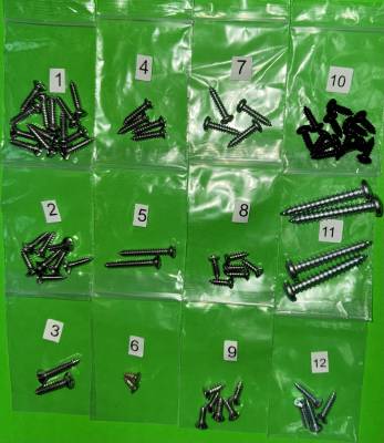 INTERIOR TRIM SCREW KIT
