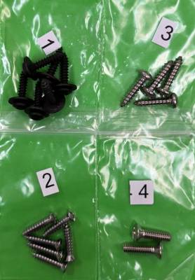 EXTERIOR TRIM SCREW KIT