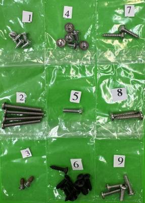 EXTERIOR TRIM SCREW KIT