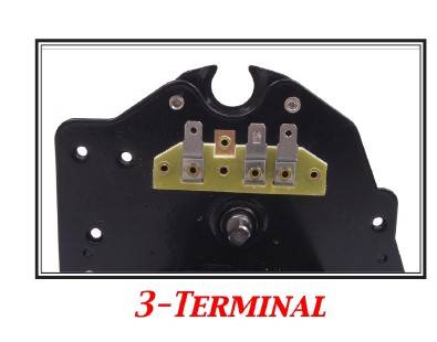 WINDSHIELD WIPER MOTOR - 2-SPEED / 3-TERMINAL - Image 2