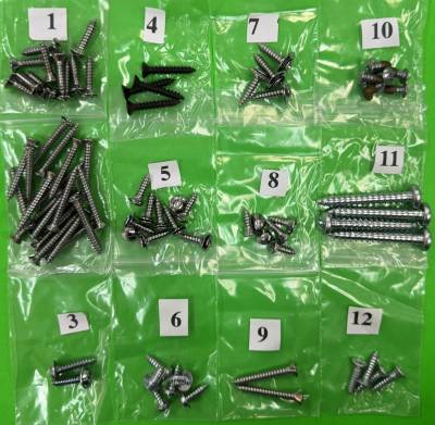 INTERIOR TRIM SCREW KIT