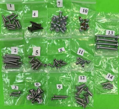 INTERIOR TRIM SCREW KIT