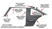 1975-79 Nova Interior Moldings and Panels