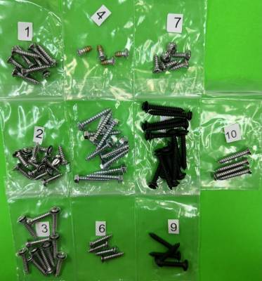 INTERIOR TRIM SCREW KIT
