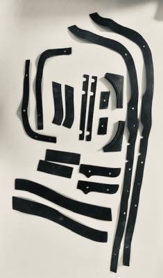 FENDER ANTI SQUEAK KIT (BODY SEAL KIT)
