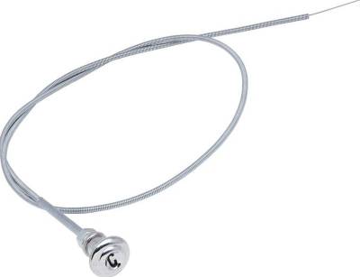 CHOKE CABLE AND KNOB (CHROME)