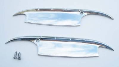 DOOR HANDLE SHIELDS - CHROME