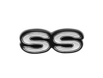 STEERING WHEEL HORN BUTTON EMBLEM - SS