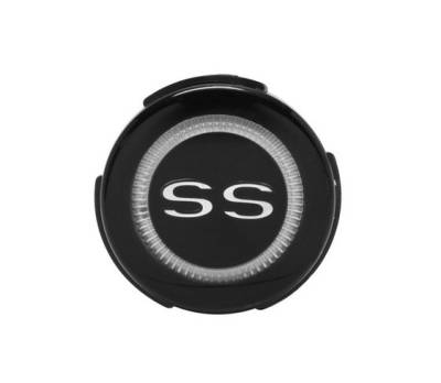 STEERING WHEEL HORN BUTTON EMBLEM - SS
