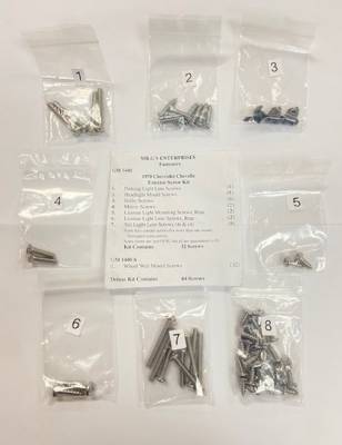 EXTERIOR TRIM SCREW KIT