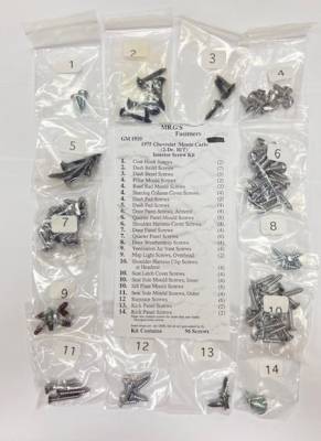 INTERIOR TRIM SCREW KIT