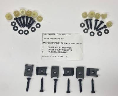 GRILLE HARDWARE INSTALLATION KIT (Z-28)