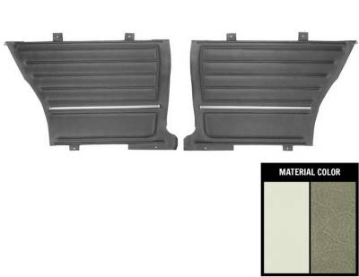 REAR SIDE PANELS - HARDTOP - PREASSEMBLED