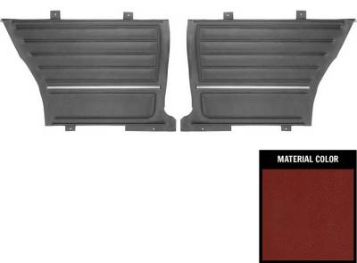 REAR SIDE PANELS - HARDTOP - PREASSEMBLED