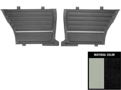 REAR SIDE PANELS - HARDTOP - PREASSEMBLED
