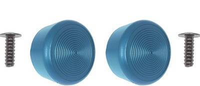 WINDOW CRANK KNOB SET - MEDIUM BLUE - Image 1