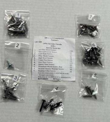 INTERIOR TRIM SCREW KIT