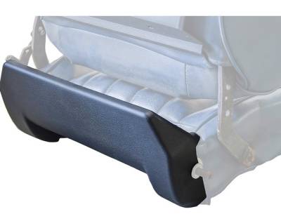 BUCKET SEAT BOTTOM REAR PLASTIC COVERS - BLACK - Image 5
