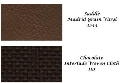 SEAT COVER - BENCH SEAT - WITH VINYL AND WOVEN FABRIC INSERT - Image 2