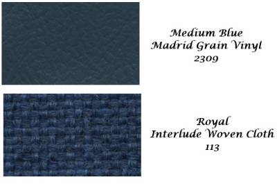 SEAT COVER - BENCH SEAT - WITH VINYL AND WOVEN FABRIC INSERT - Image 2