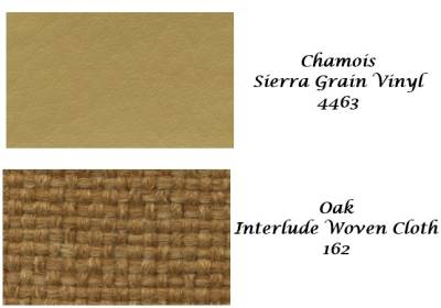 SEAT COVER - BENCH SEAT - WITH VINYL AND WOVEN FABRIC INSERT - Image 2