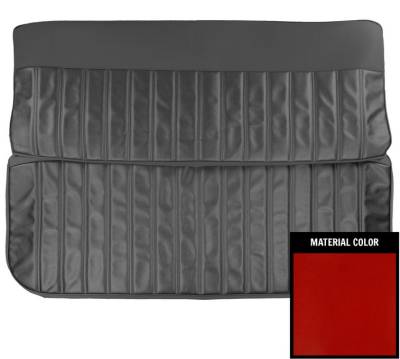SEAT COVER - BENCH SEAT - WITH PLEATED VINYL
