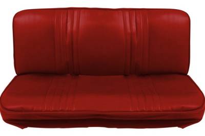 SEAT COVER - BENCH SEAT - MADRID VINYL - SMOOTH WITH PLEATS