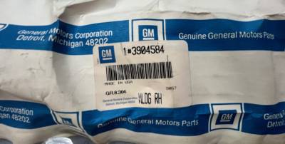 1967 Chevelle SS Rocker Moldings Pair-NOS - Image 2
