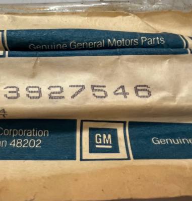 68-69 Passenger Rocker Panel Molding with Clips-NOS - Image 2