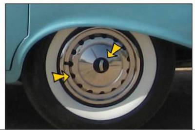 HUBCAP DECALS - BLACK - Image 2