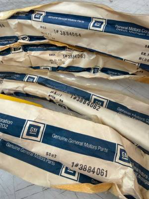 1966 Impala Wheel Well Moldings NOS Set 