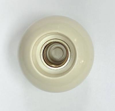 SHIFT KNOB - WHITE 4 SPEED SHIFT BALL FOR MUNCI SHIFTERS WITH A 9/16" THREAD - Image 3