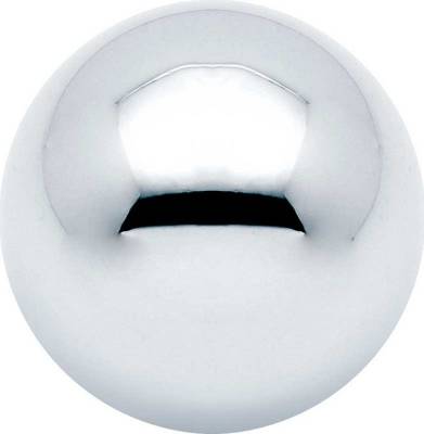 SHIFT KNOB - CHROME SHIFT BALL FOR MUNCIE SHIFTERS WITH A 5/16" THREAD