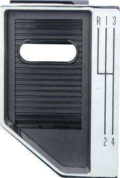 SHIFTER BEZEL ASSEMBLY - MANUAL 4 SPEED TRANSMISSION