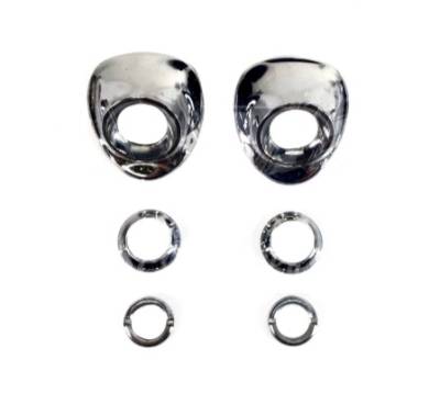 WINDSHIELD WIPER ESCUTCHEON COWL BEZEL SET