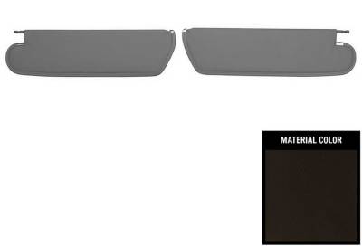 SUNVISORS - BASKETWEAVE PATTERN