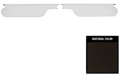 SUNVISORS - BASKETWEAVE MATERIAL